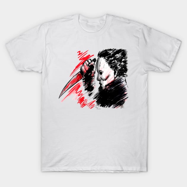 Michael Myers Style T-Shirt by DougSQ